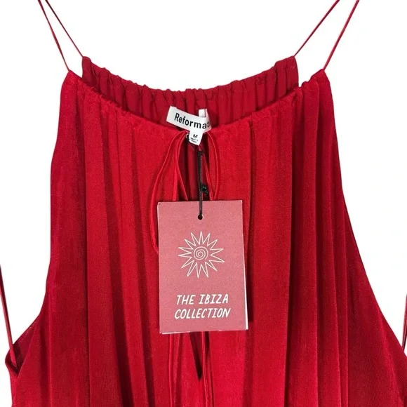lupe knit dress Reformation Lupe Knit Dress in Sugar M (8-10)